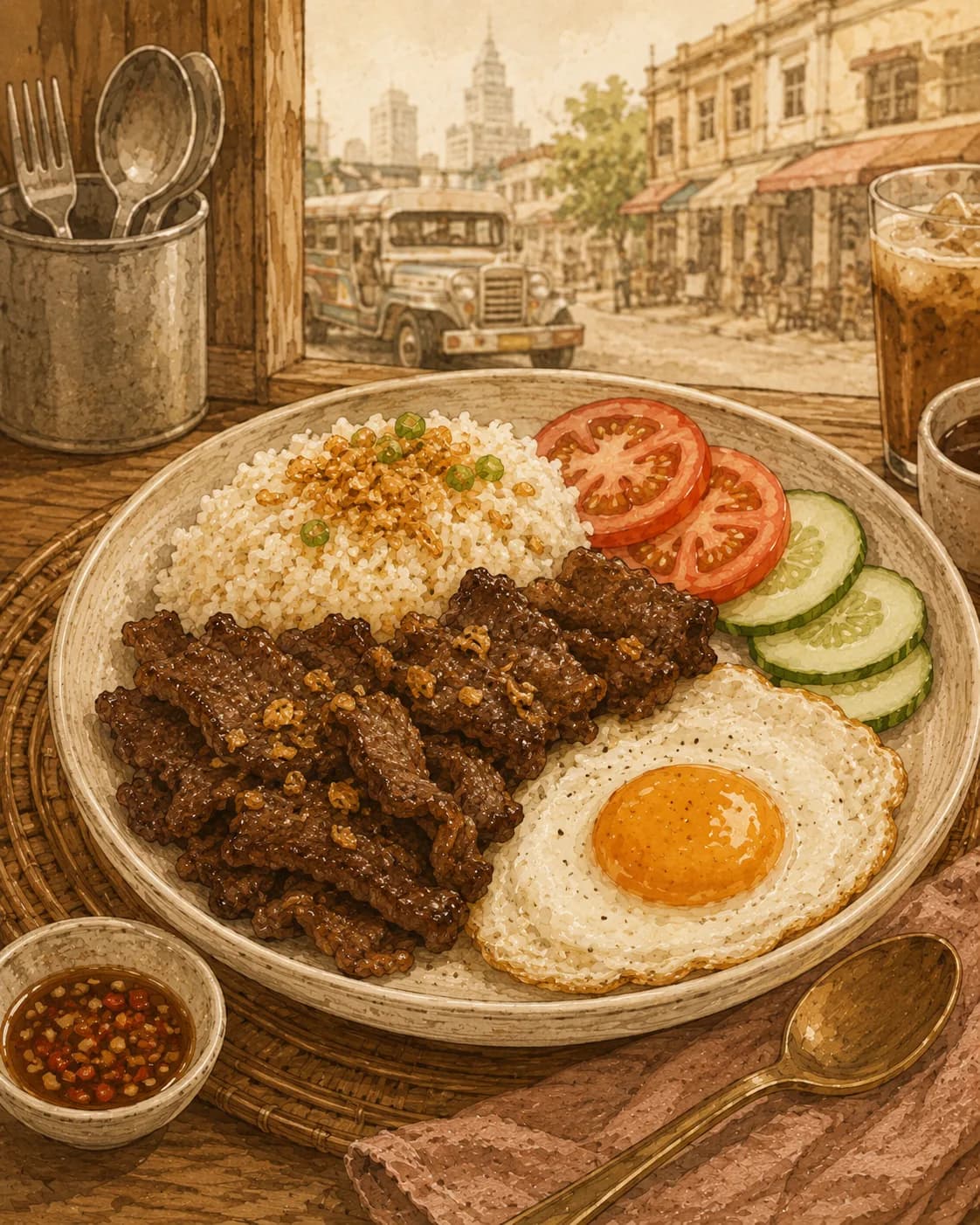 Tapsilog, petit-déjeuner en Philippines