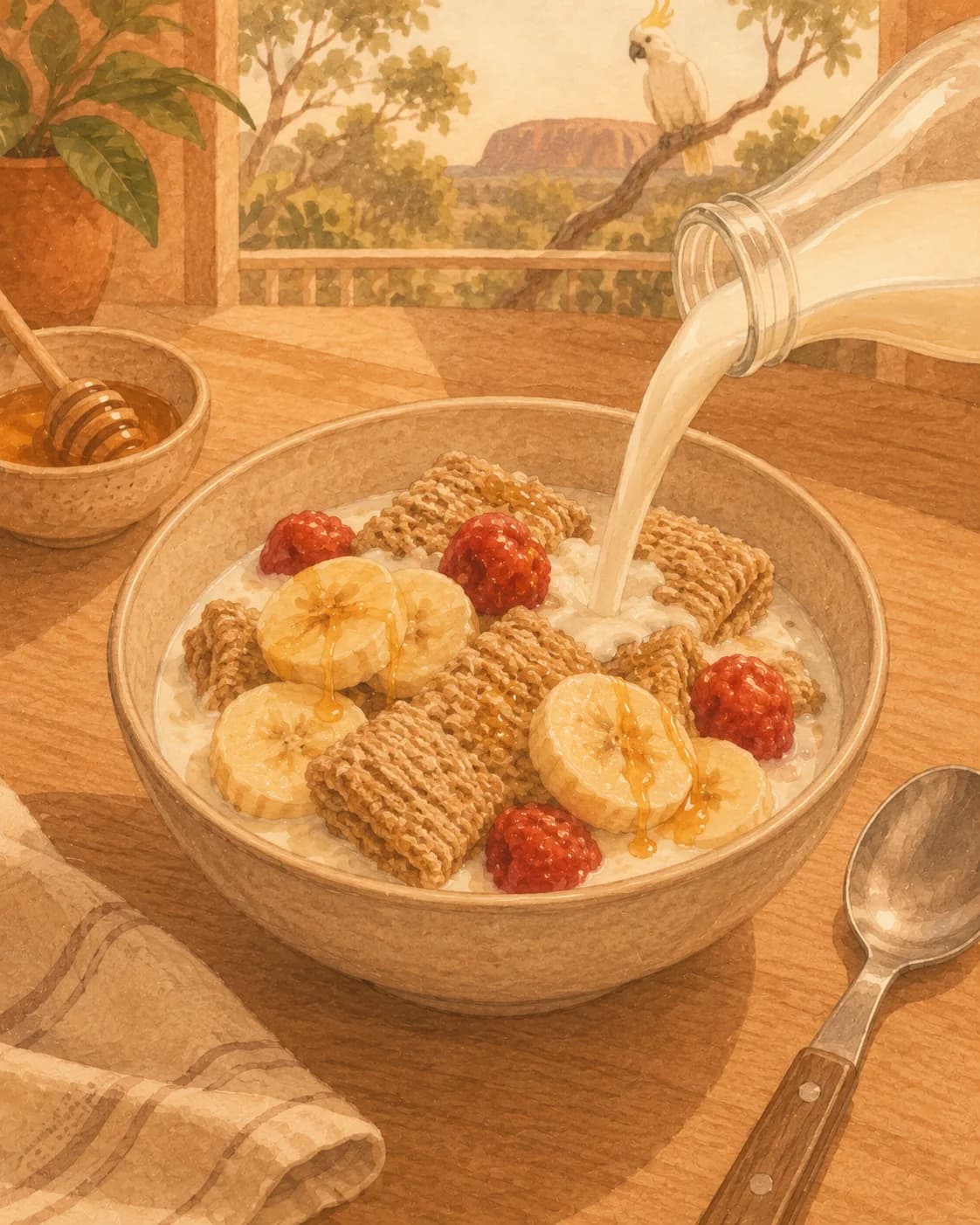 Weet-Bix, petit-déjeuner en Australie